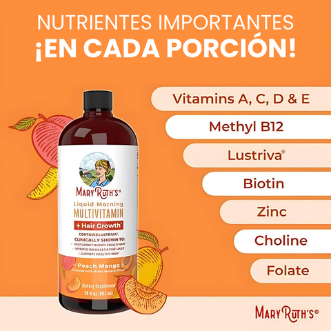 Multivitamínico líquido + Lustriva®