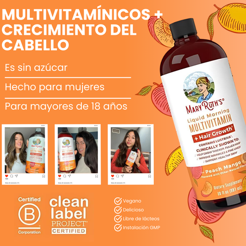 Multivitamínico líquido + Lustriva®