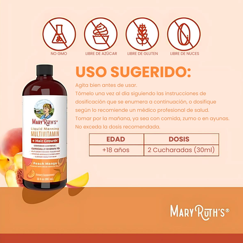 Multivitamínico líquido + Lustriva®