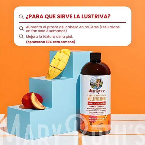 Multivitamínico líquido + Lustriva®