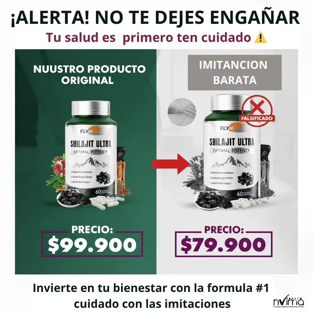Shilajit Ultra ° Potencia y  vigor, rinde como un Toro