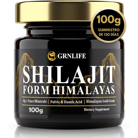 100% Certificado Shilajit Resina Para Energia Y Vitalidad 100GR