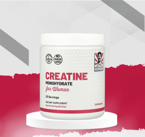 Creatina Monohidratada OLD SCHOOL - Activa Tus Curvas, Despierta Tu Figura