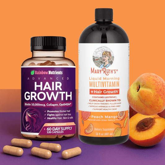 TRATAMIENTO COMPLETO | Multivitamínico M ruths+ Hair Growth |  LOGRA UN CABELLO DE ENSUEÑO DESDE LOS PRIMEROS 7 DÍAS