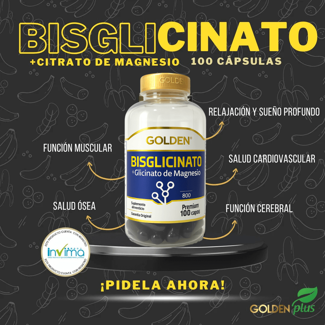 Bisglicinato de Magnesio x 100 SoftGel INVIMA RSA-0032541-2024